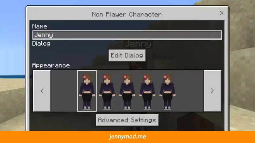 Jenny Mod MCPE, Download Jenny Mod MCPE, Jenny Mod MCPE 1.20