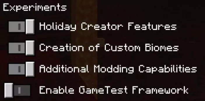 experiments settings jenny mod